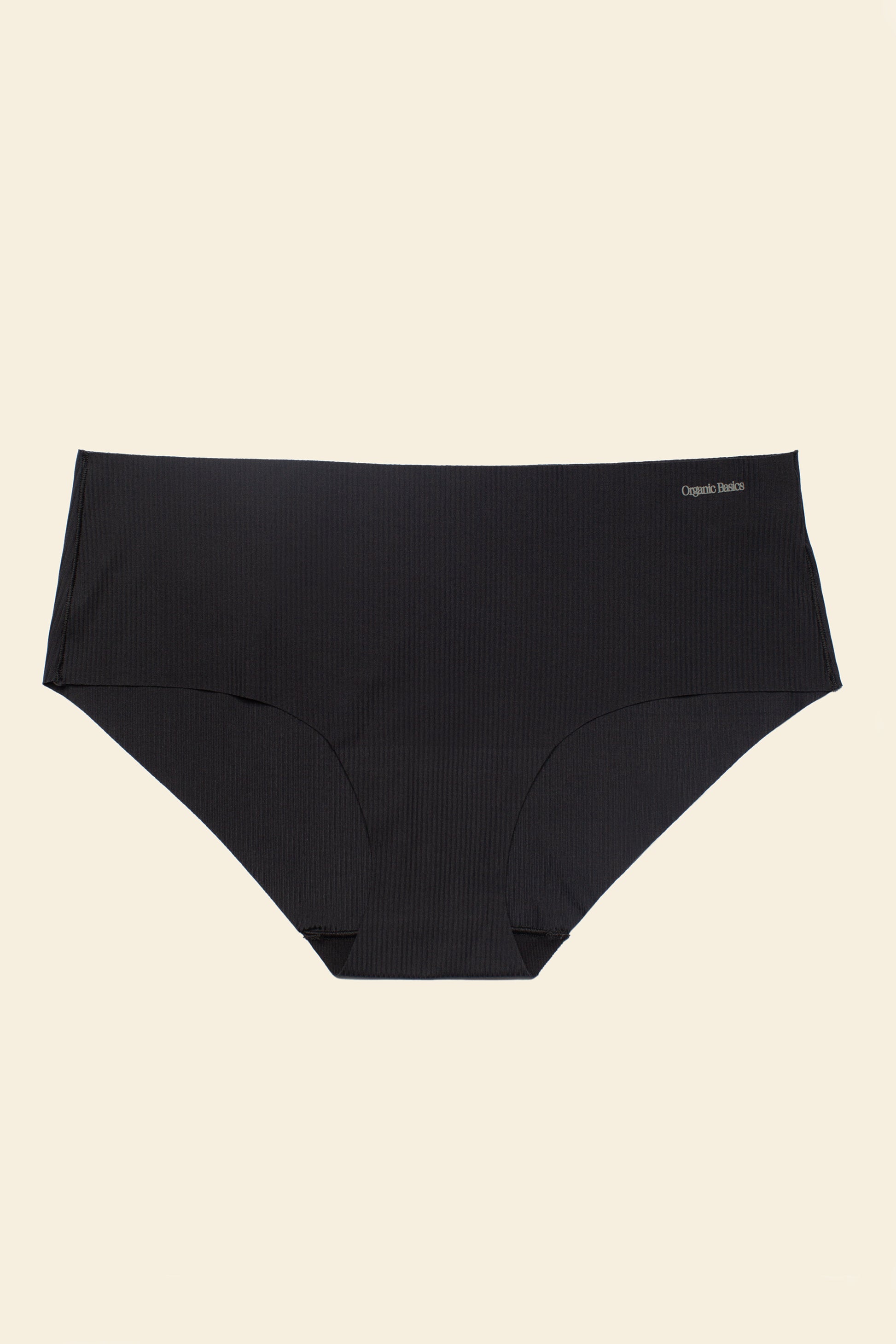 Organic Basics - Naked Rib Hipster - Black