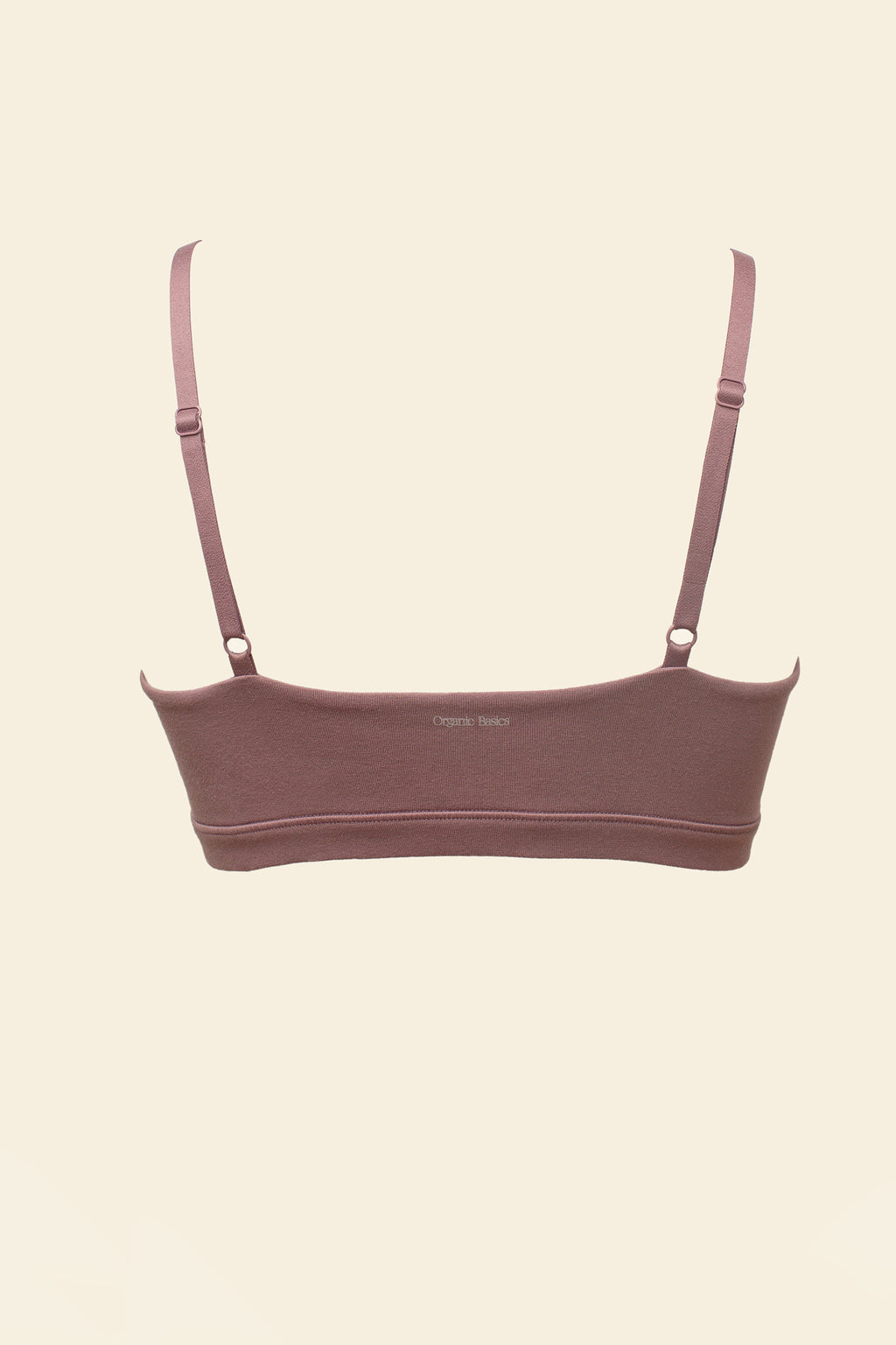 Organic Basics - Flex Bralette - Rose Wood