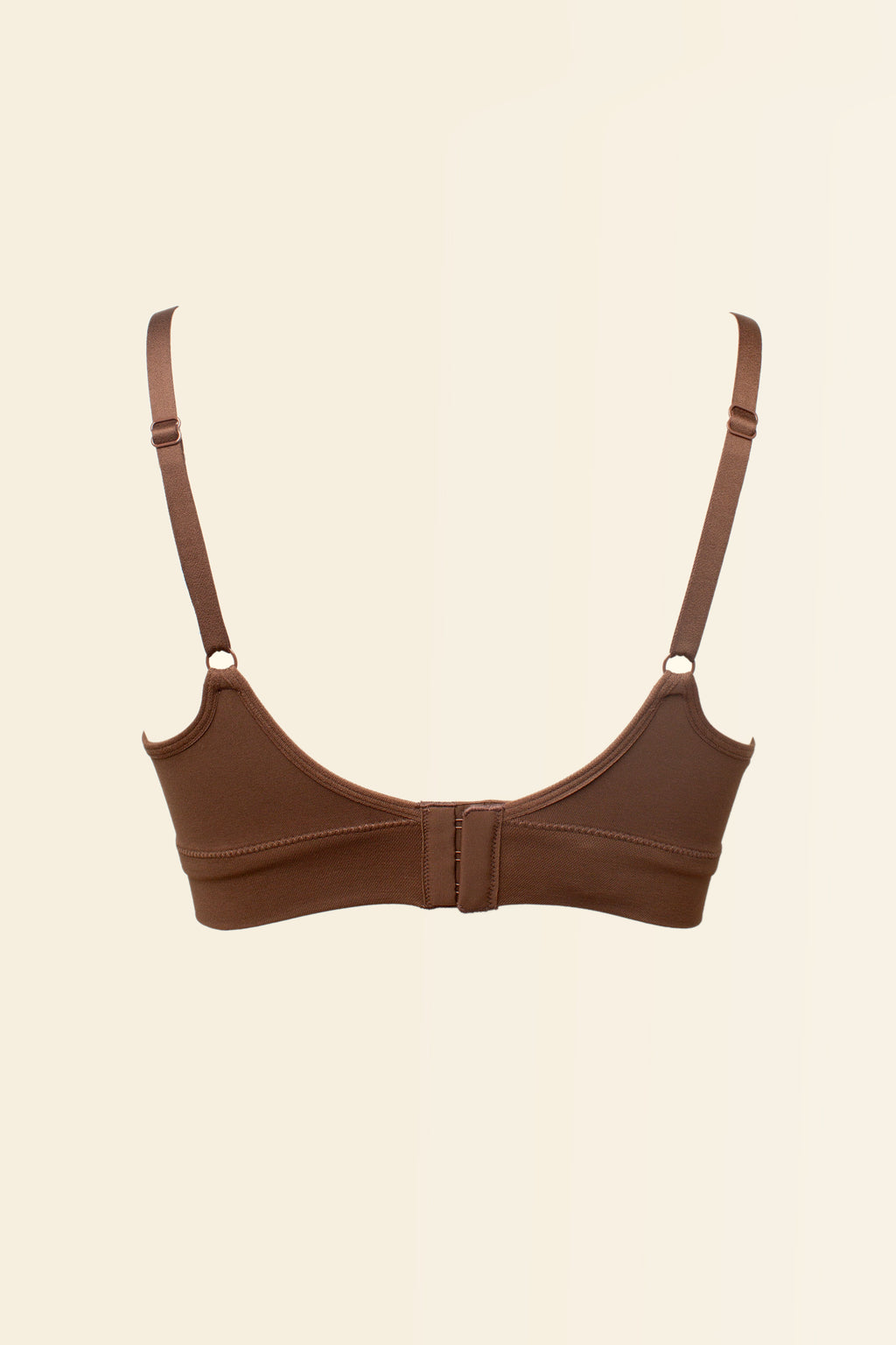 Organic Basics - Smooth Padded Bra - Walnut