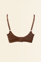 Organic Basics - Smooth Padded Bra - Walnut