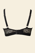 UNDERSTATEMENT - Mesh Support+ Bralette - Black Leopard