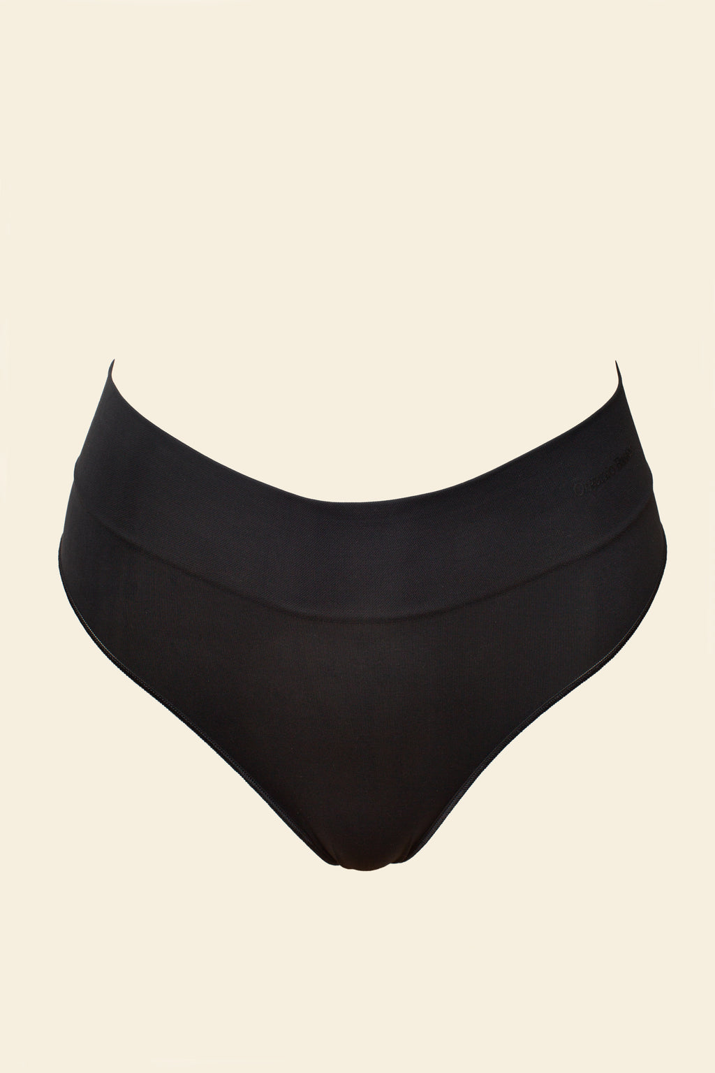 Organic Basics - Smooth Thong - Black