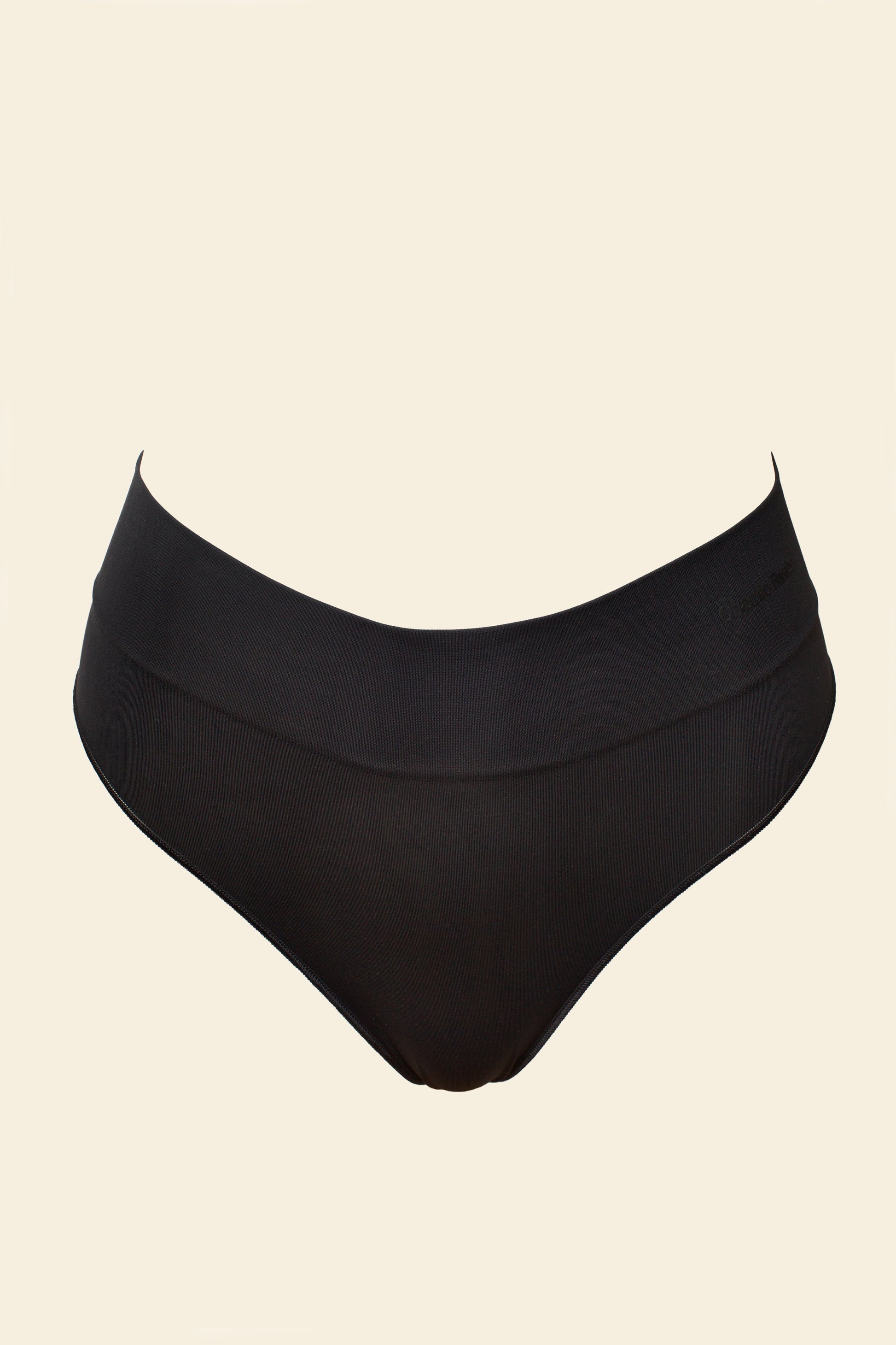Organic Basics - Smooth Thong - Black