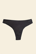 Organic Basics - Core Rib Thong - Black