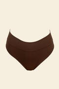 Organic Basics - Smooth Thong - Walnut