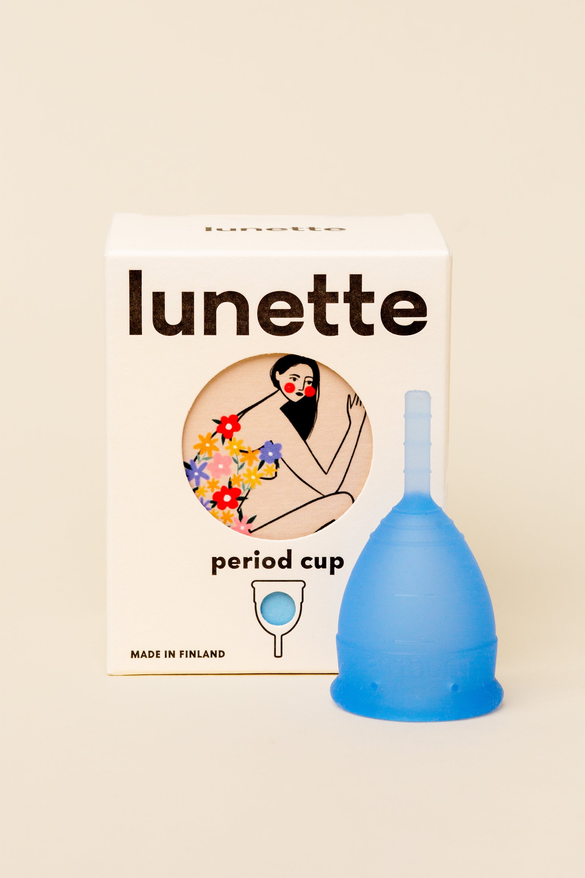 Lunette -  Menstrual Cup - Blue - size 1