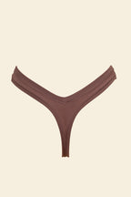 Organic Basics - Flex Thong - Rose Wood