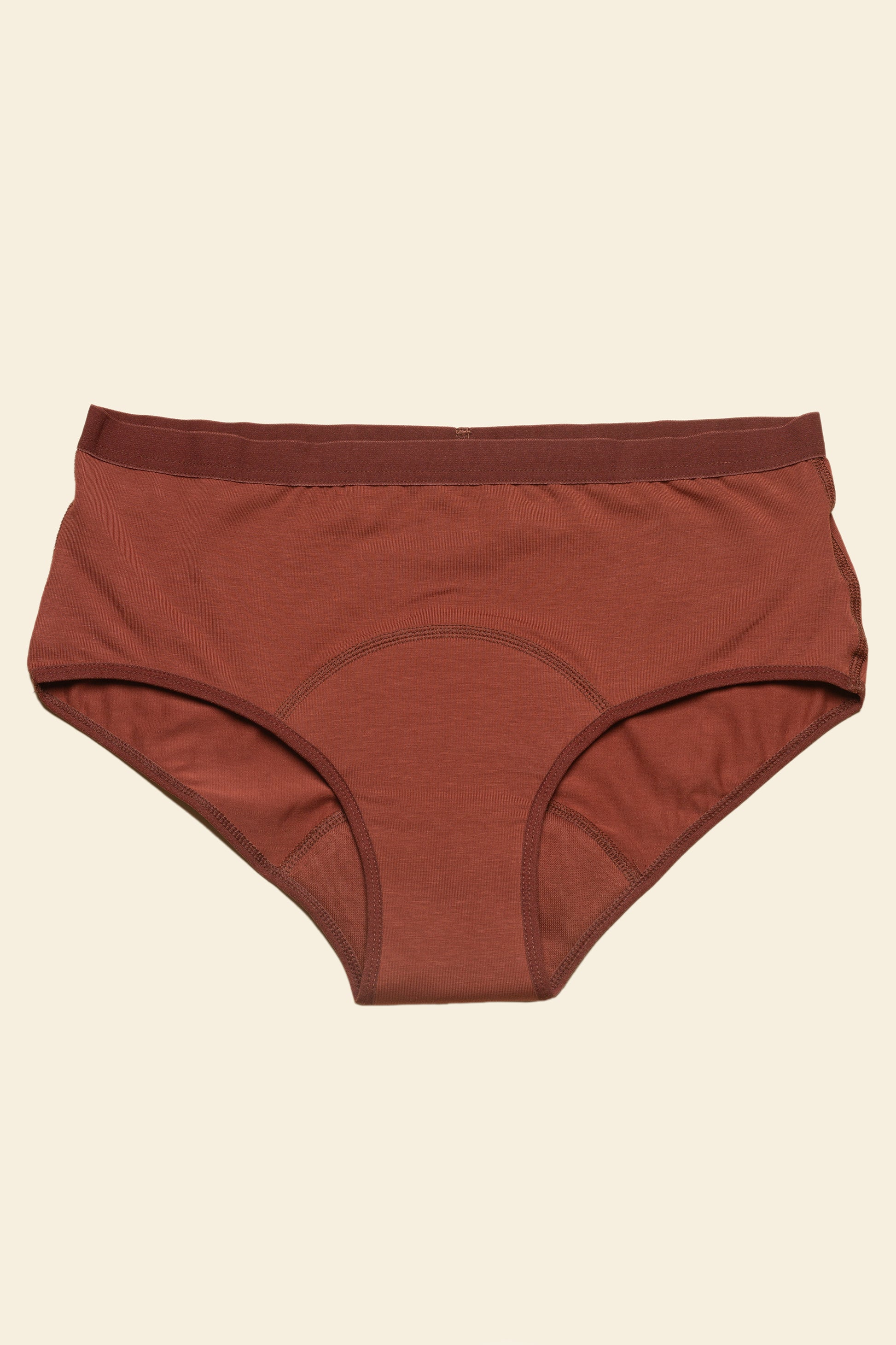 IMSE - Period Underwear -Hipster - Medium flow - Rusty Bordeaux