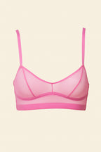 UNDERSTATEMENT - Mesh Balconette - Candy Pink