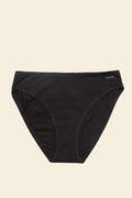Organic Basics - Core High-Leg Briefs - Black