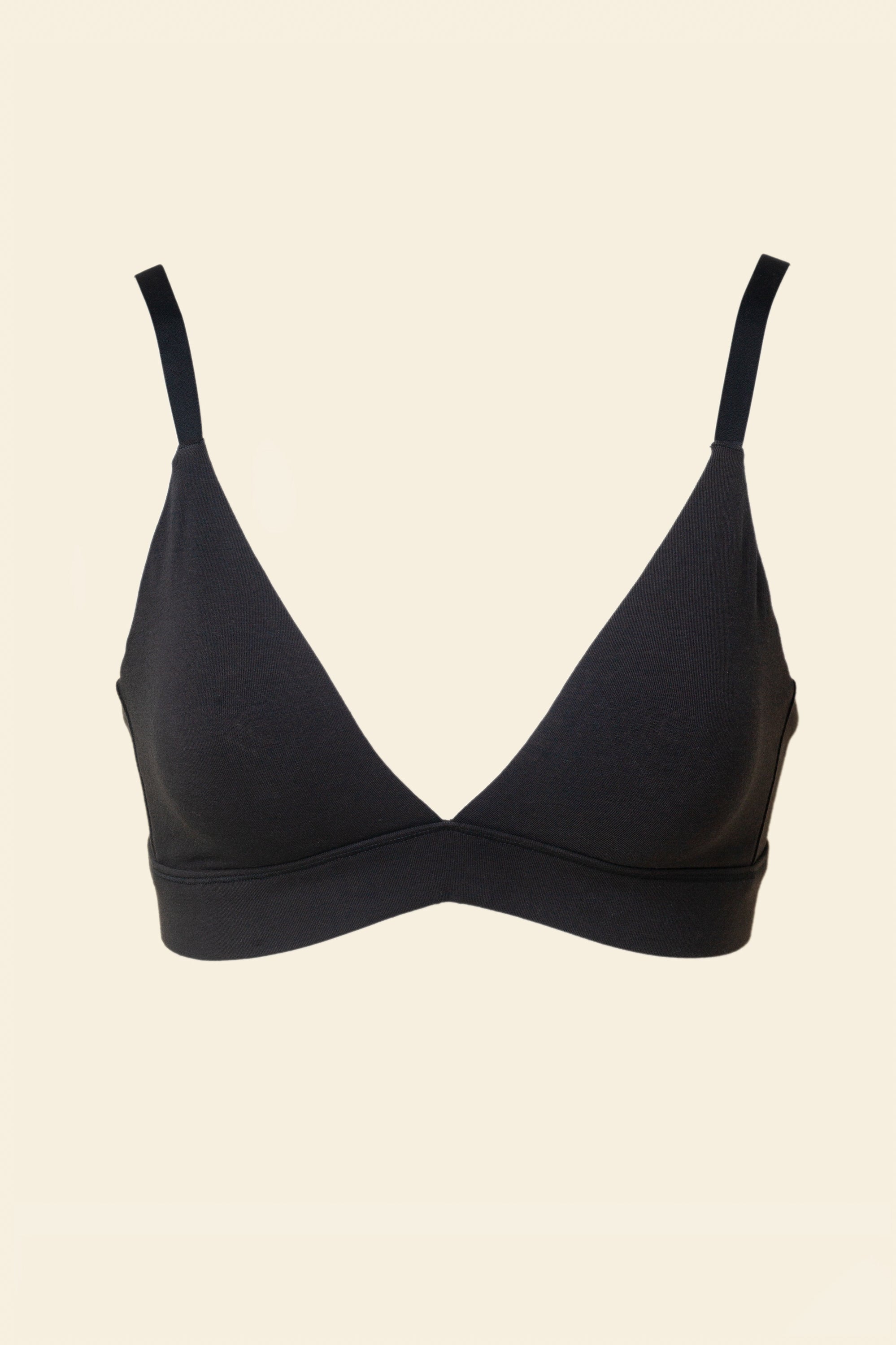Organic Basics - Core Triangle Bralette - Black