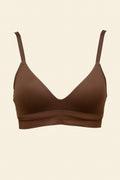 Organic Basics - Smooth Padded Bra - Walnut