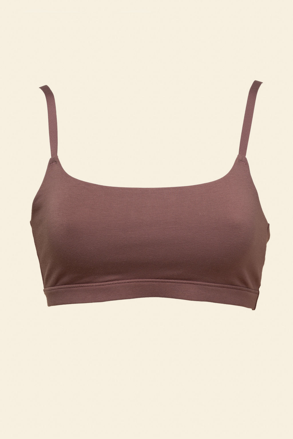 Organic Basics - Flex Bralette - Rose Wood