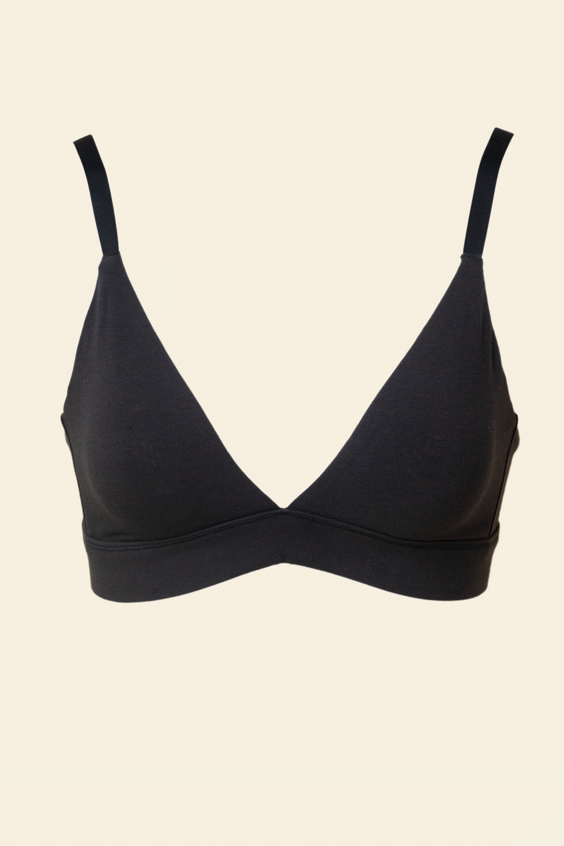 Organic Basics - Core Triangle Bralette - Black