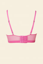 UNDERSTATEMENT - Mesh Balconette - Candy Pink